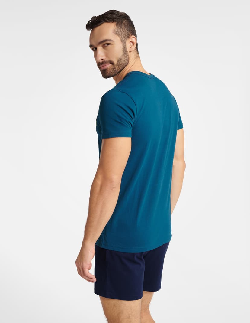 Pyjama Fader Blau 5