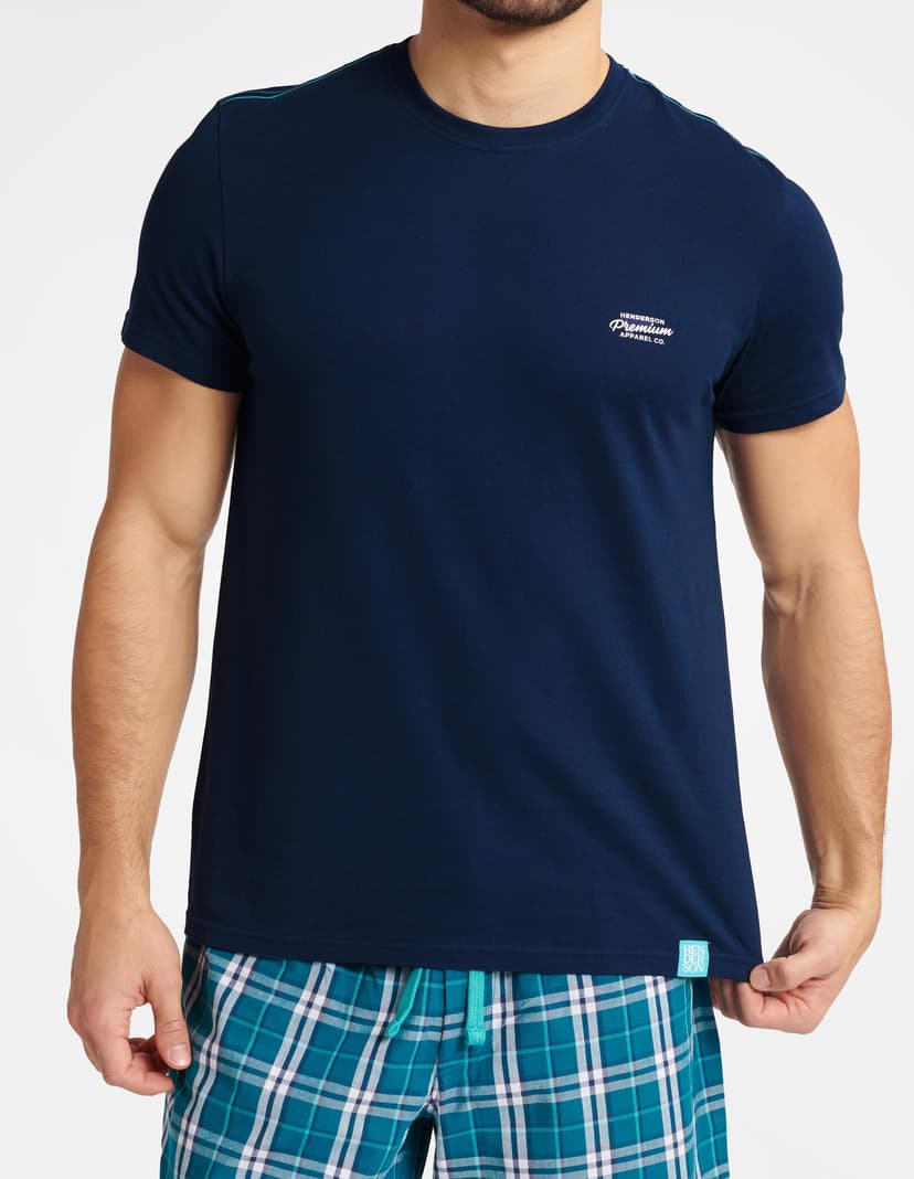 Pyjama Weston Navy-Blau 2