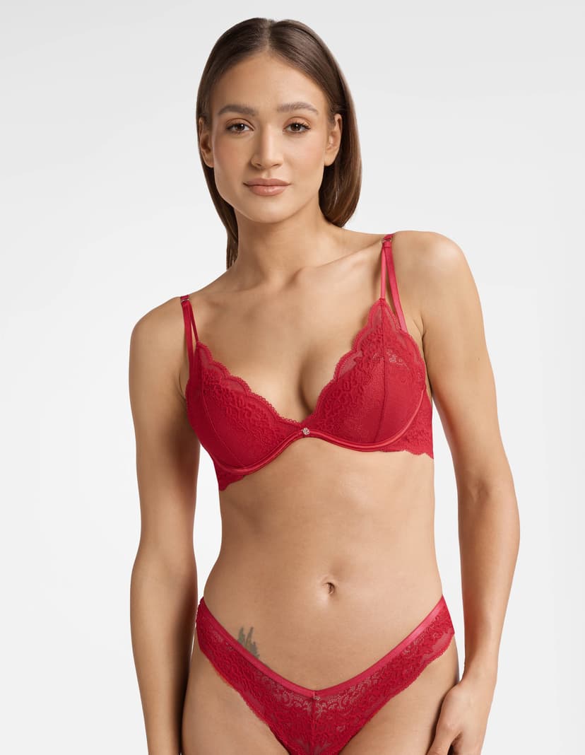 Push-up Bra Trixie Red 1