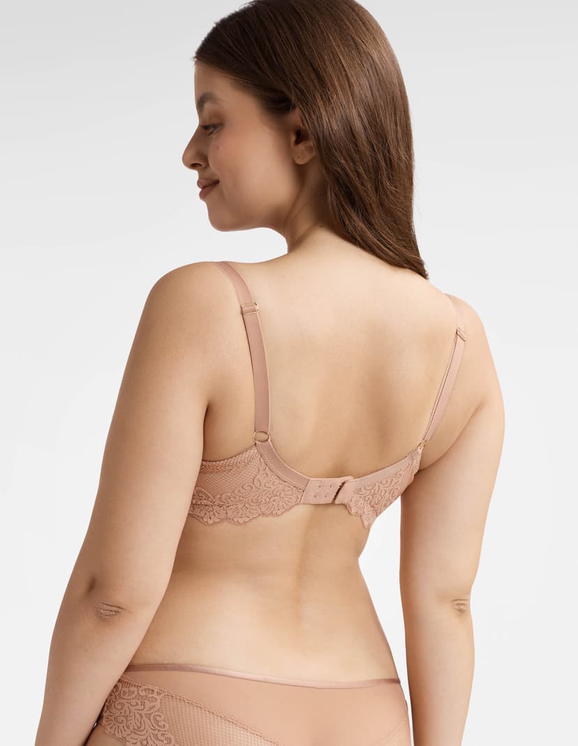 Semi-padded bra Darling brown 2