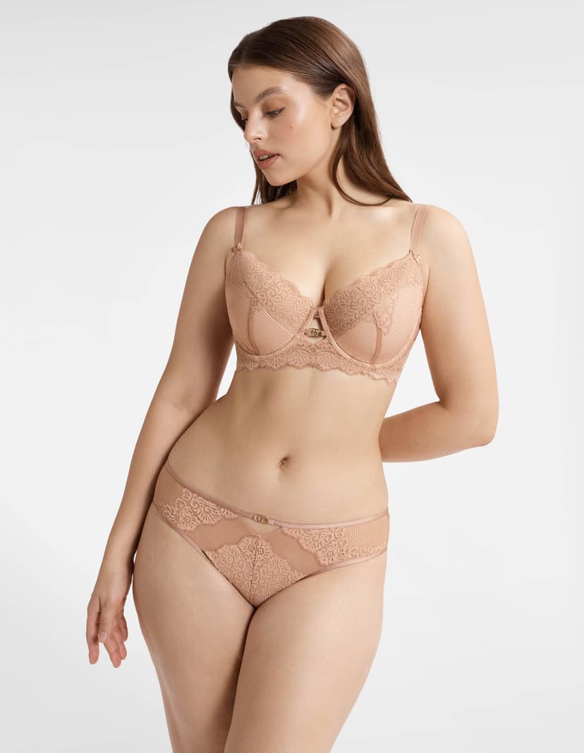 Semi-padded bra Darling brown 5