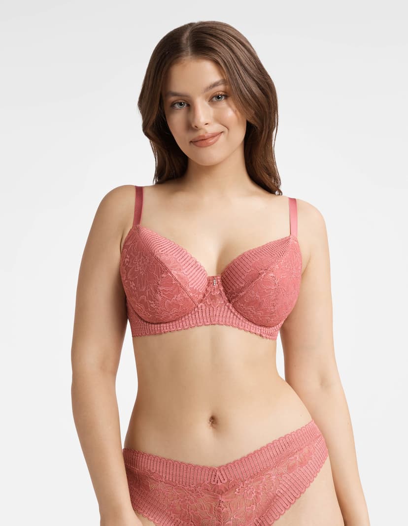 Halb-Gepolsterter BH Kenlee Rosa 2