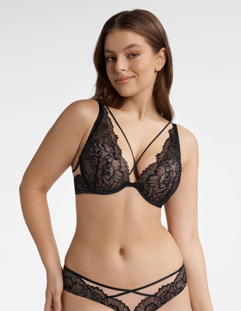 Push-up Bra Katie Black 1