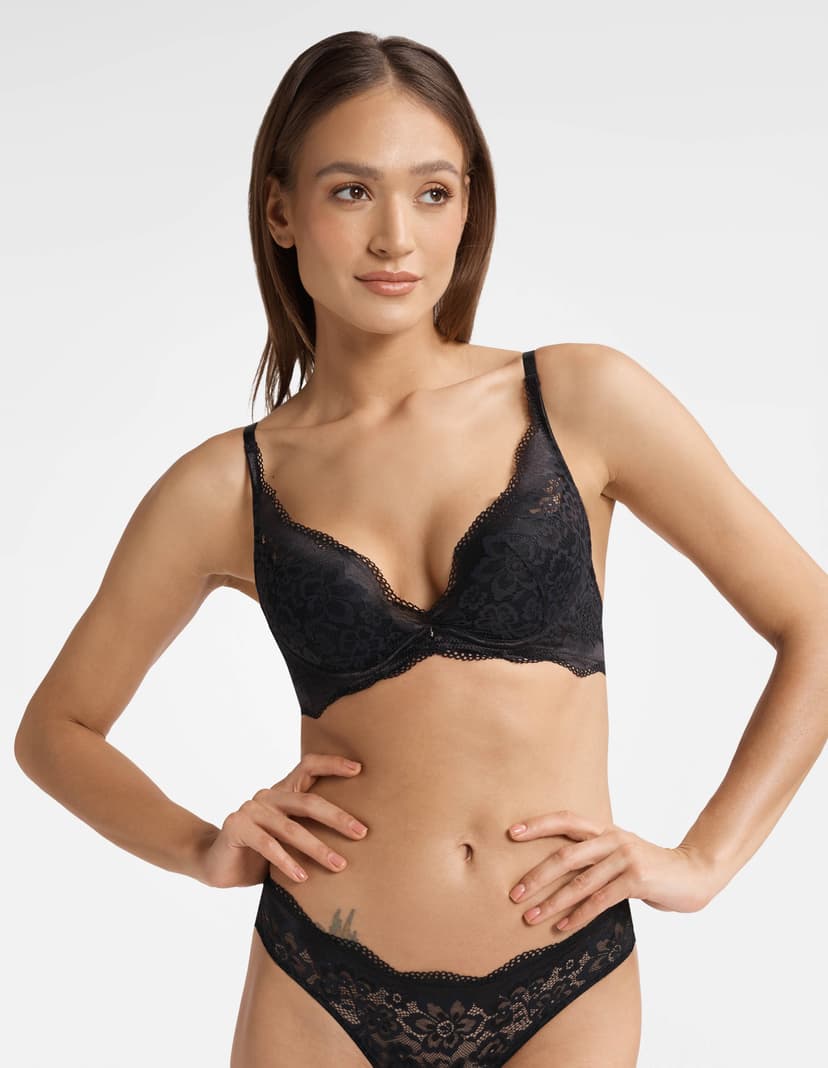 Push-up Bra Kavi Black 1