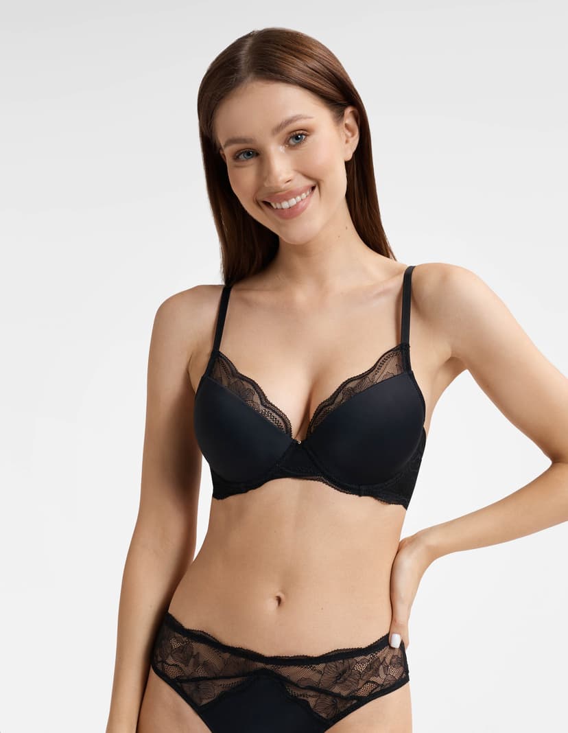 Push-up Bra Talisman Black 1