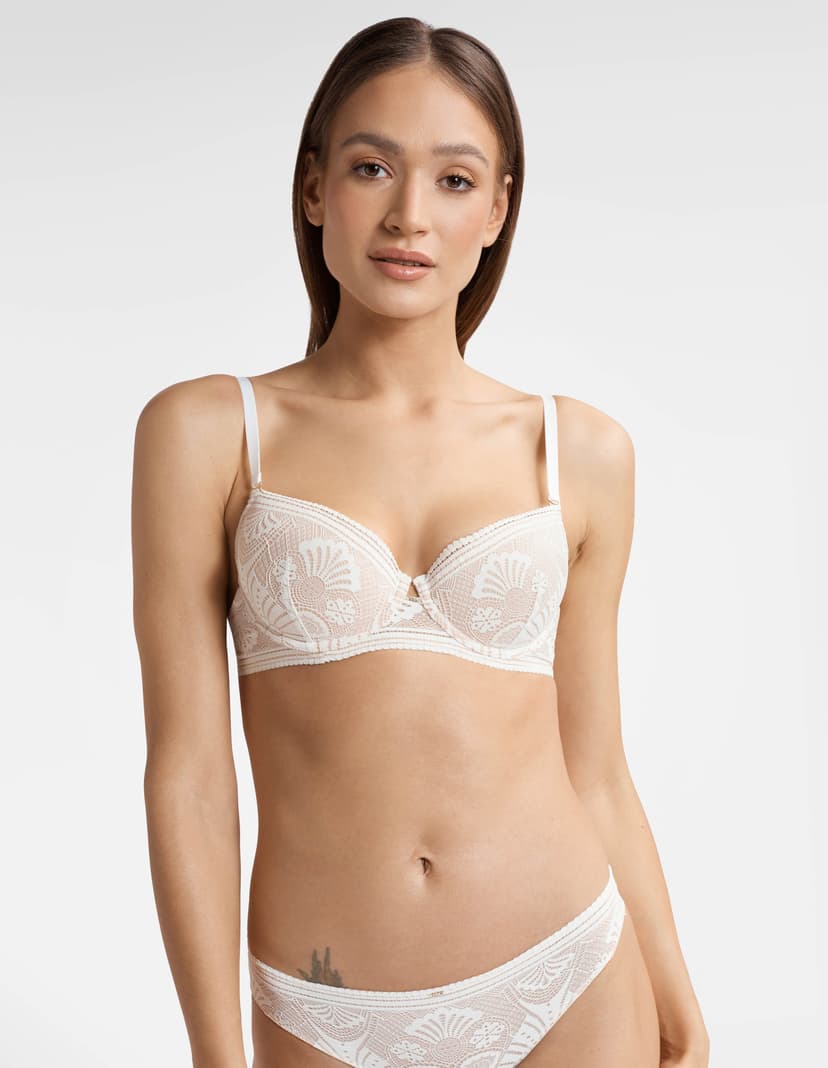 Push-up Bra Tingle White 1