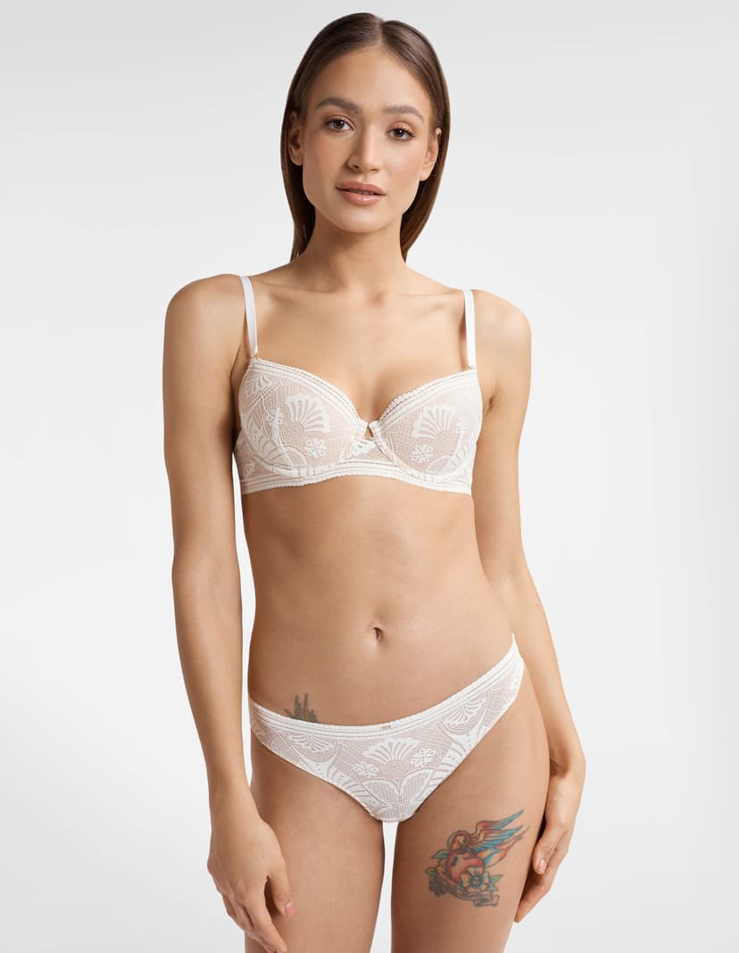 Push-up Bra Tingle White 5