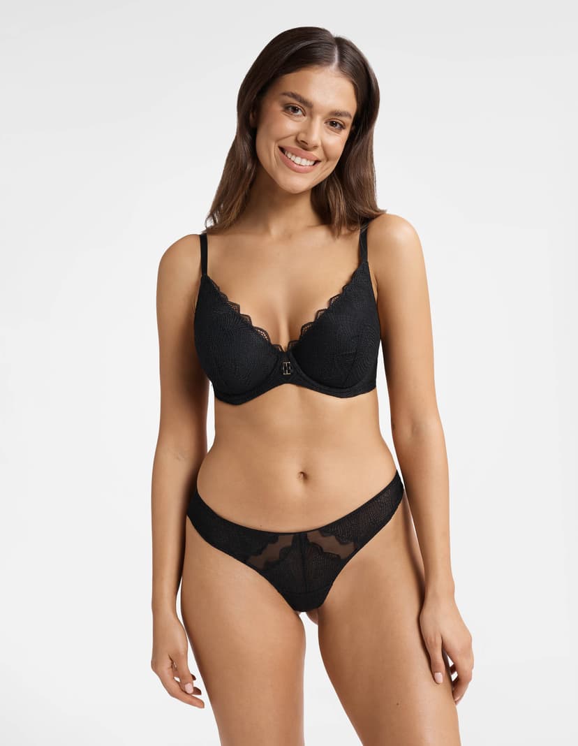 Padded bra Twiggy Black 5