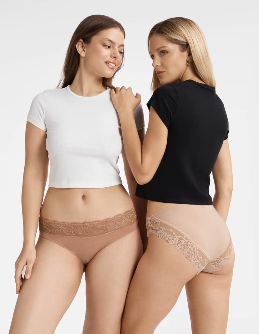 Slip Patri (Doppelpack) Beige 4