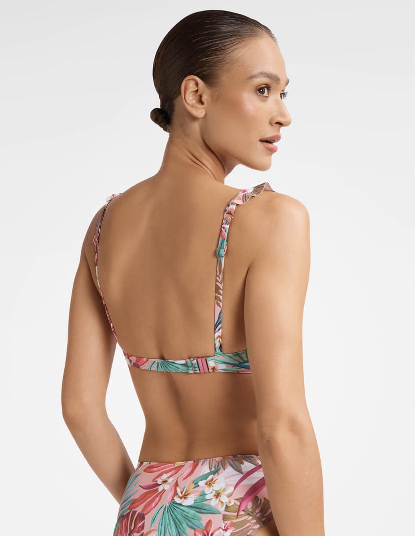 Push-up Bikini-Oberteil Bae Rosa 2
