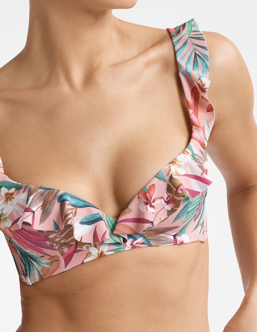 Push-up Bikini-Oberteil Bae Rosa 3