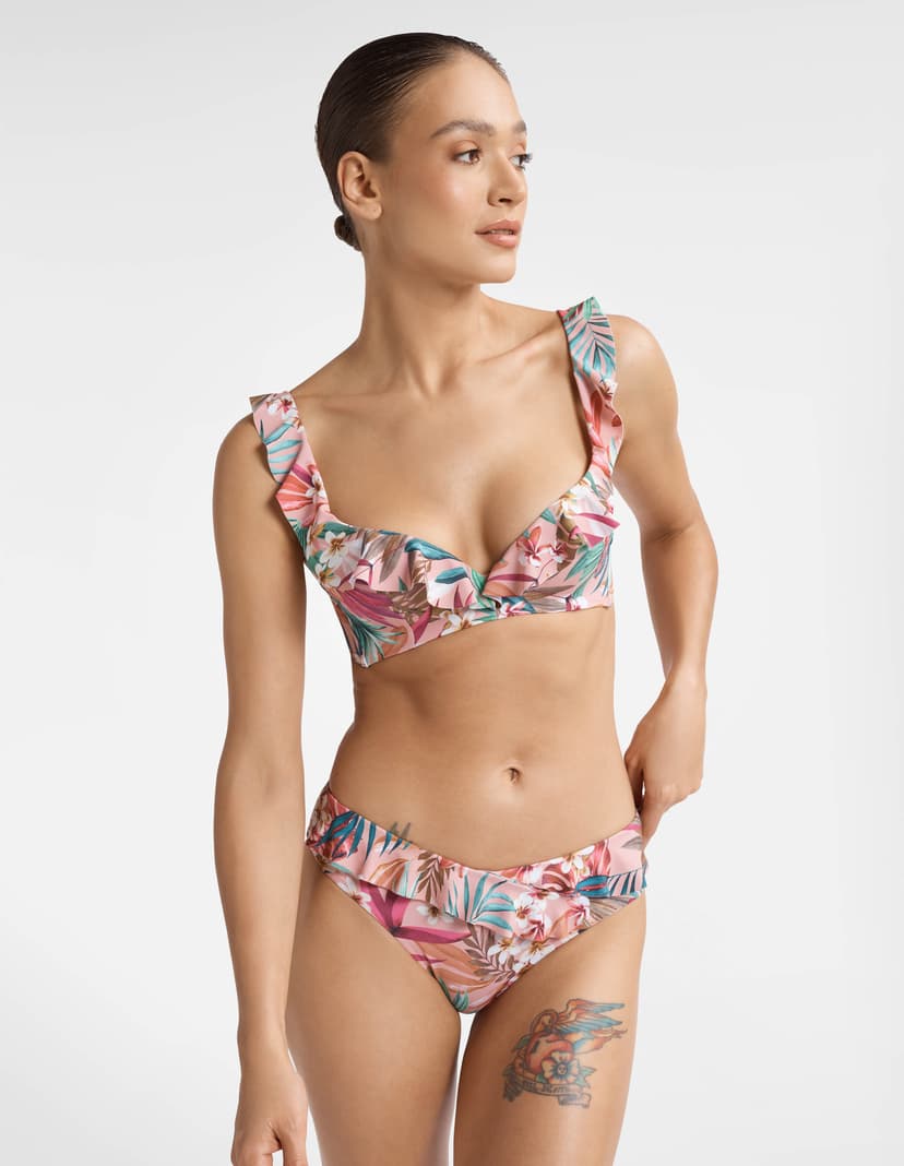 Push-up Bikini-Oberteil Bae Rosa 5
