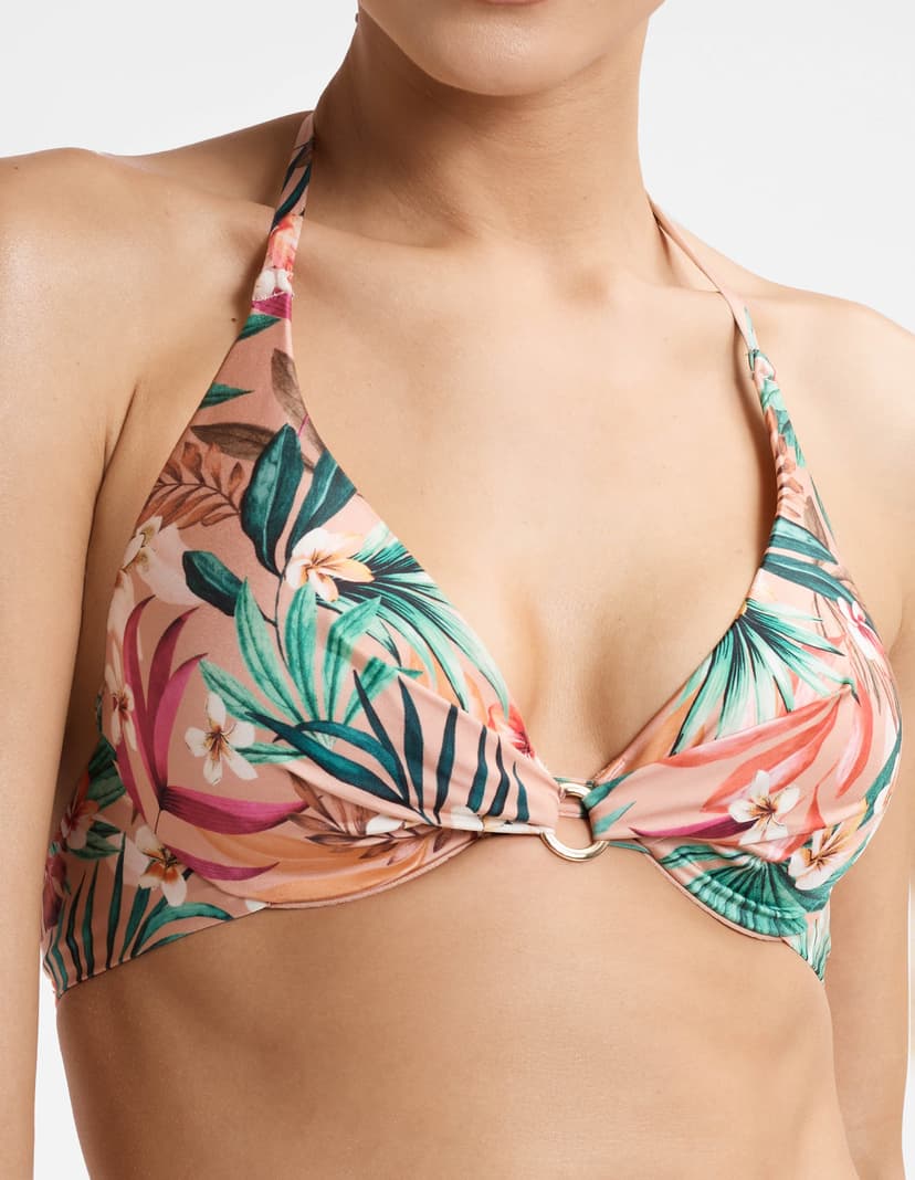 Bikini Top push-up Lemonade pink 3