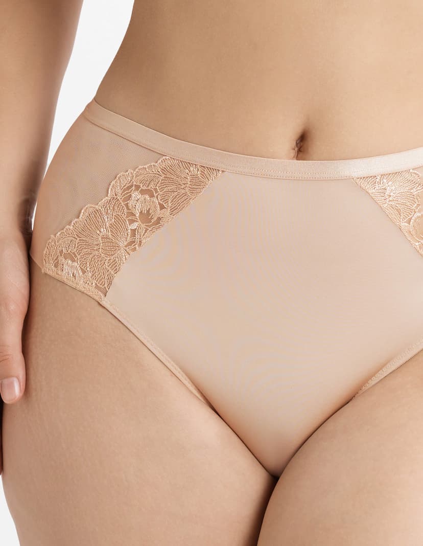 HIGH-WAISTED PANTIES Bethany Beige 3