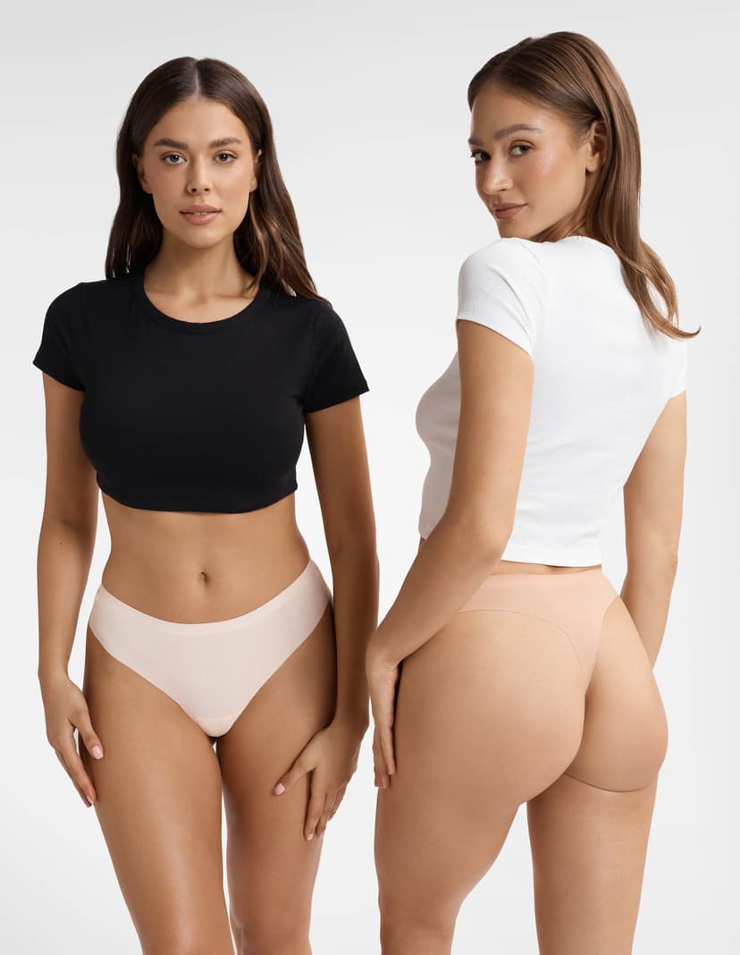 Thongs Pamala (Doublepack) Ecru 4