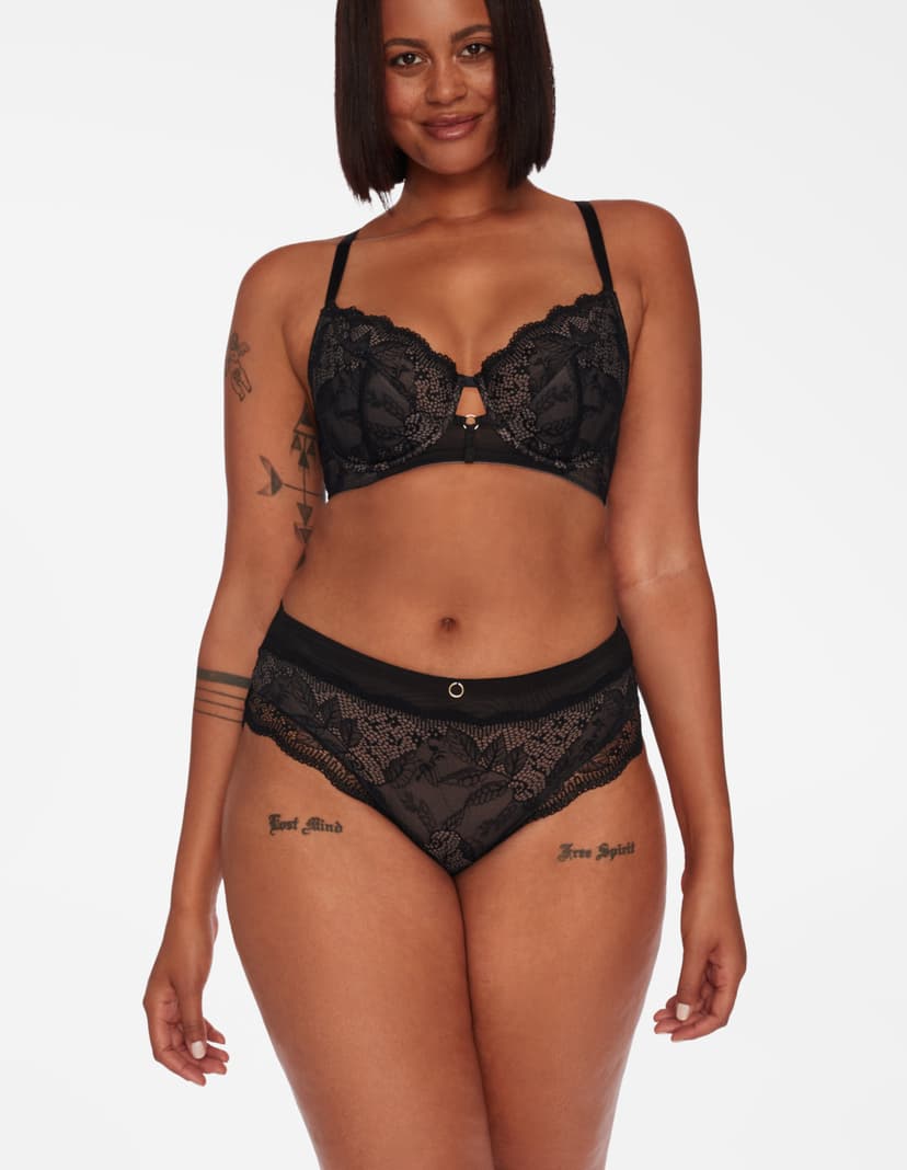 High-Waisted Briefs Tarot Black 1