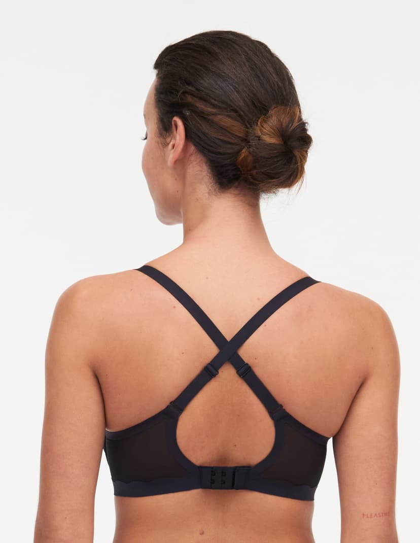 Biustonosz basic pure light Chantelle czarny 6