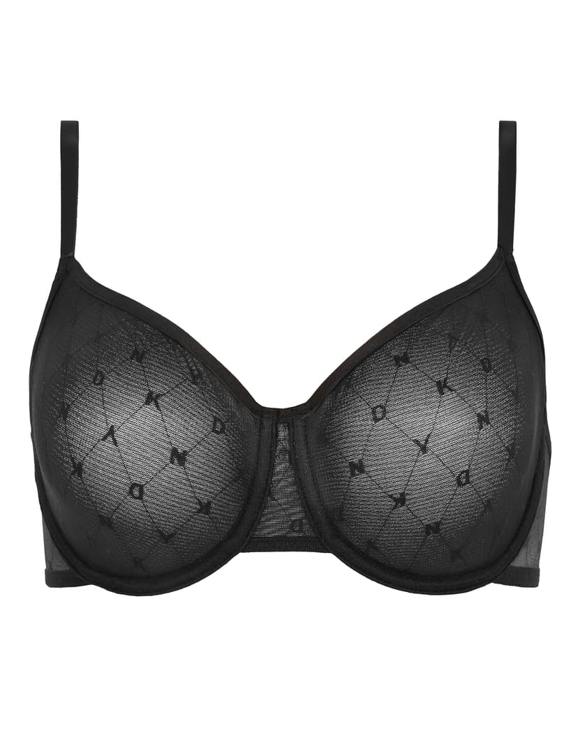 Biustonosz convertible strapless DKNY czarny 1