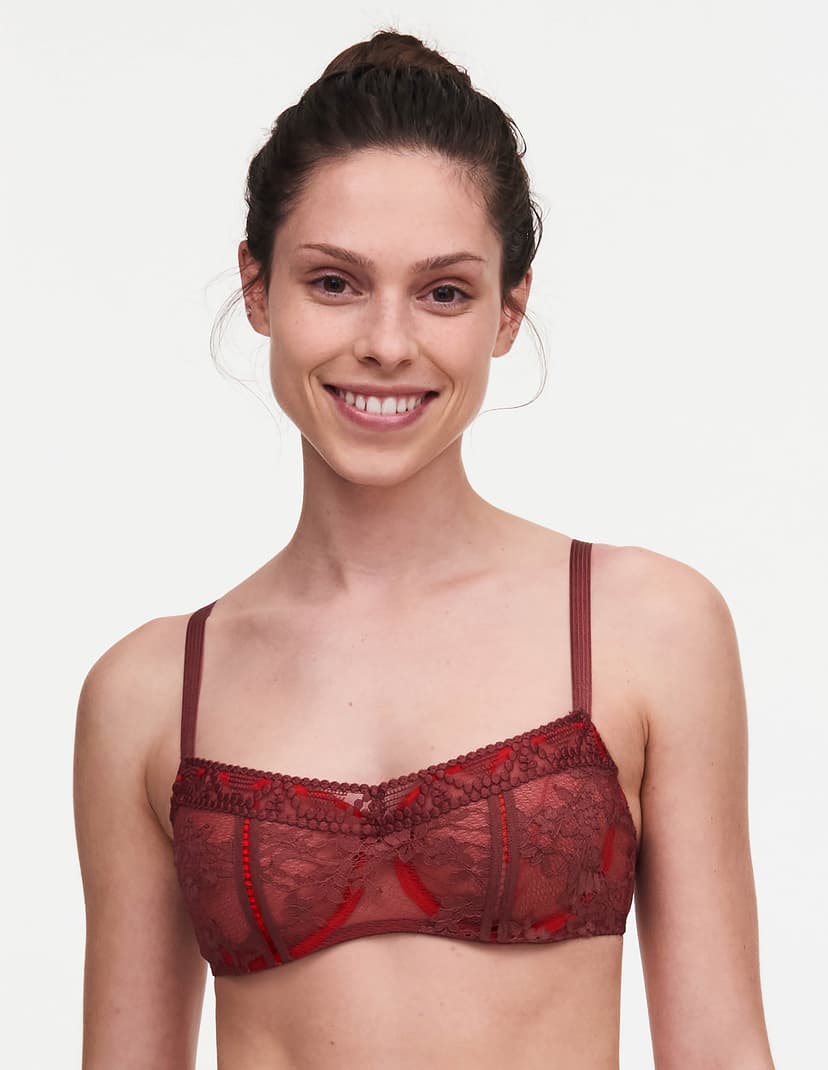 Biustonosz miękki Olivia Passionata Red 1