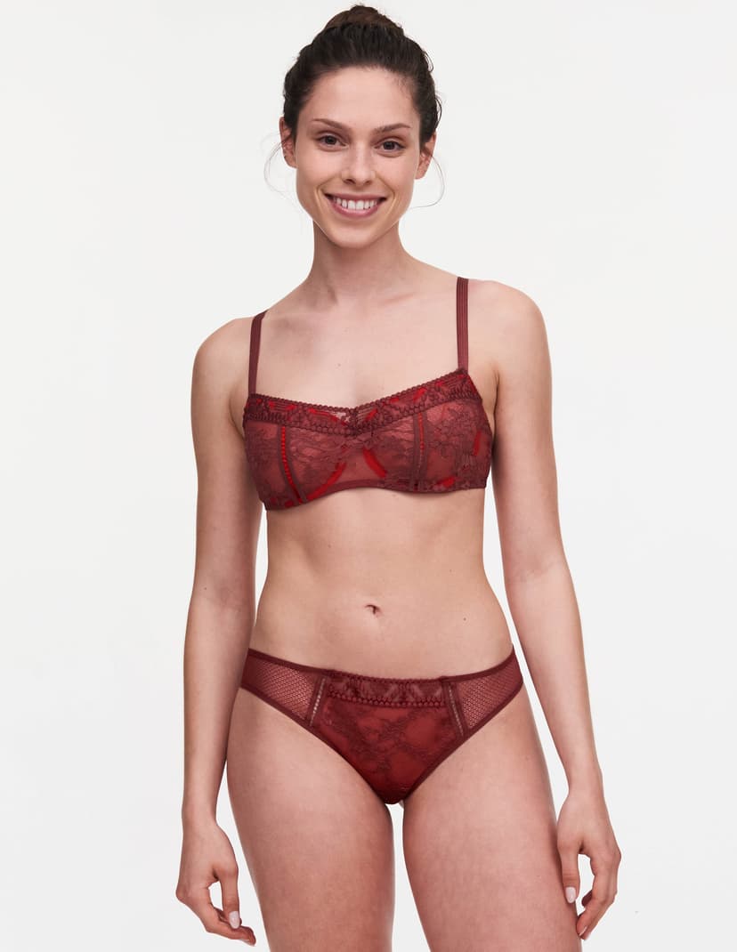 Biustonosz miękki Olivia Passionata Red 3
