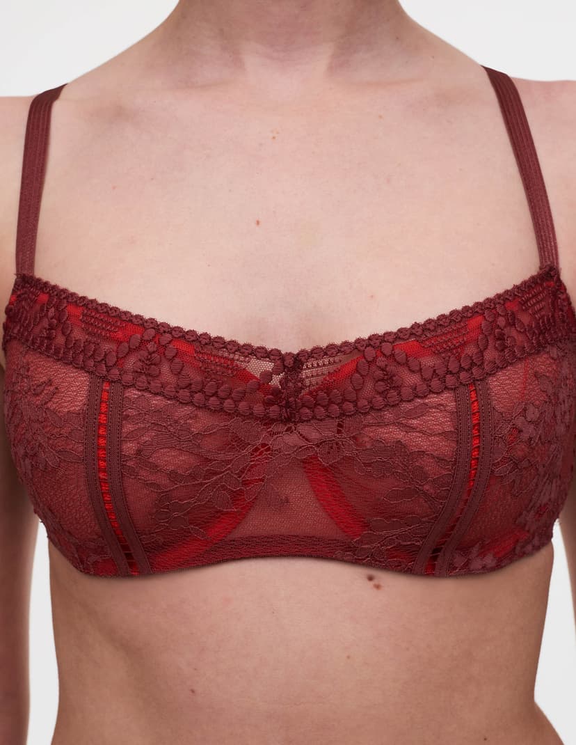 Biustonosz miękki Olivia Passionata Red 5