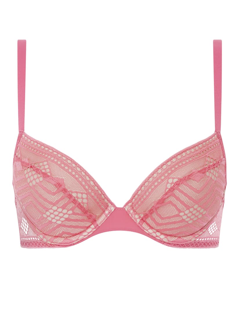 Biustonosz push-up Ondine Passionata różowy 5