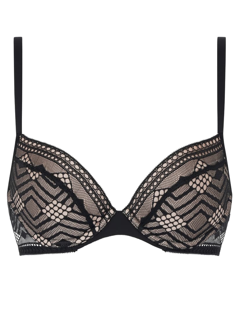 Biustonosz push-up ondine Passionata czarny 5