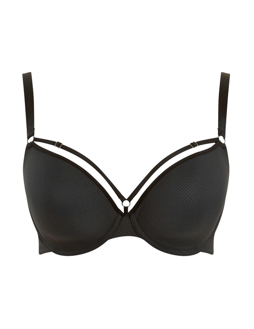 Biustonosz plunge elan luxe Panache czarny 8