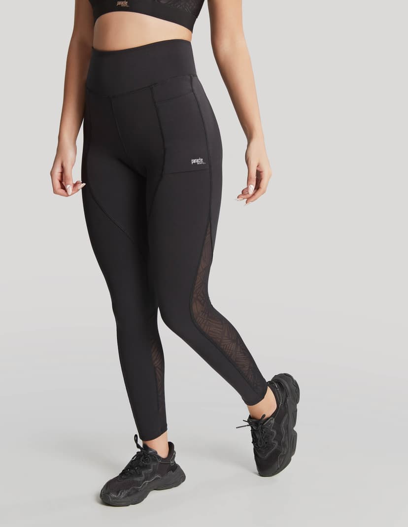 Legginsy sportowe Panache czarny 3