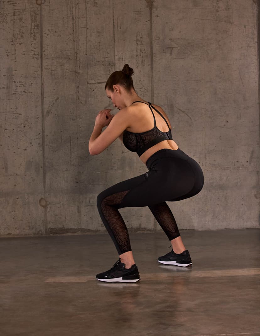 Legginsy sportowe Panache czarny 2