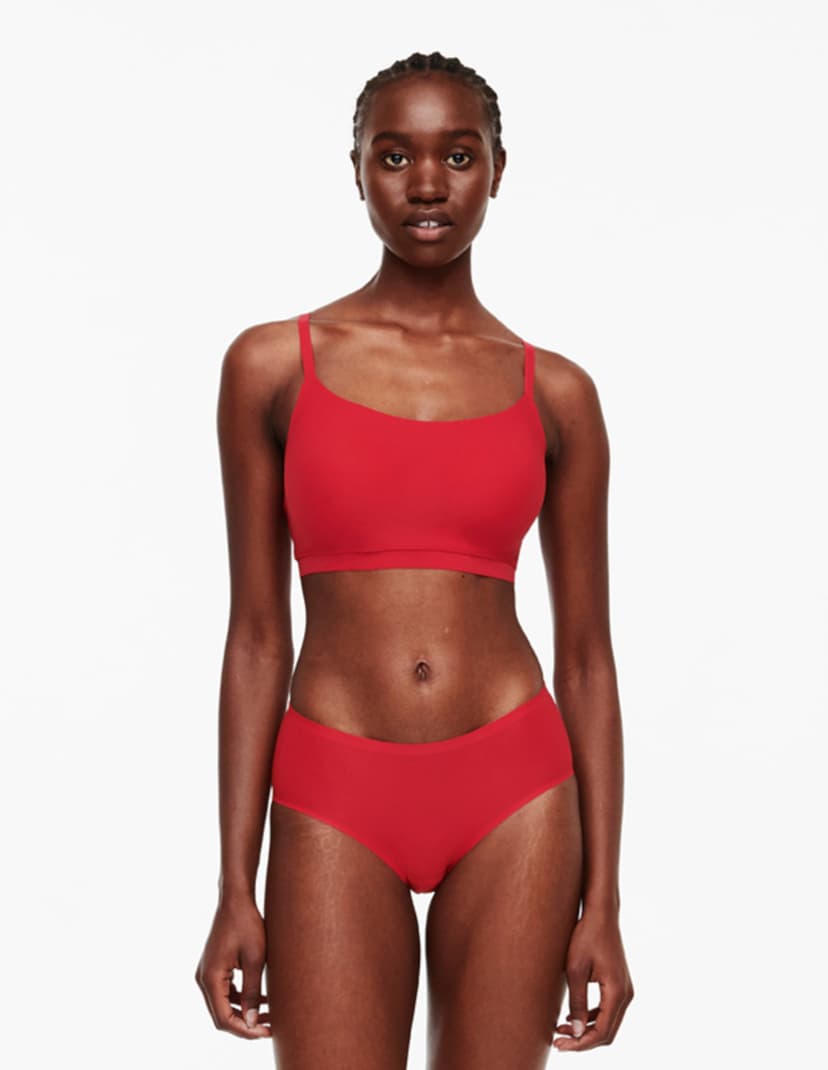 Szorty soft stretch Chantelle czerwony 1