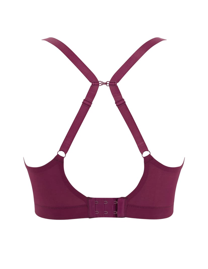 Biustonosz bralette alexis Panache bordowy 5