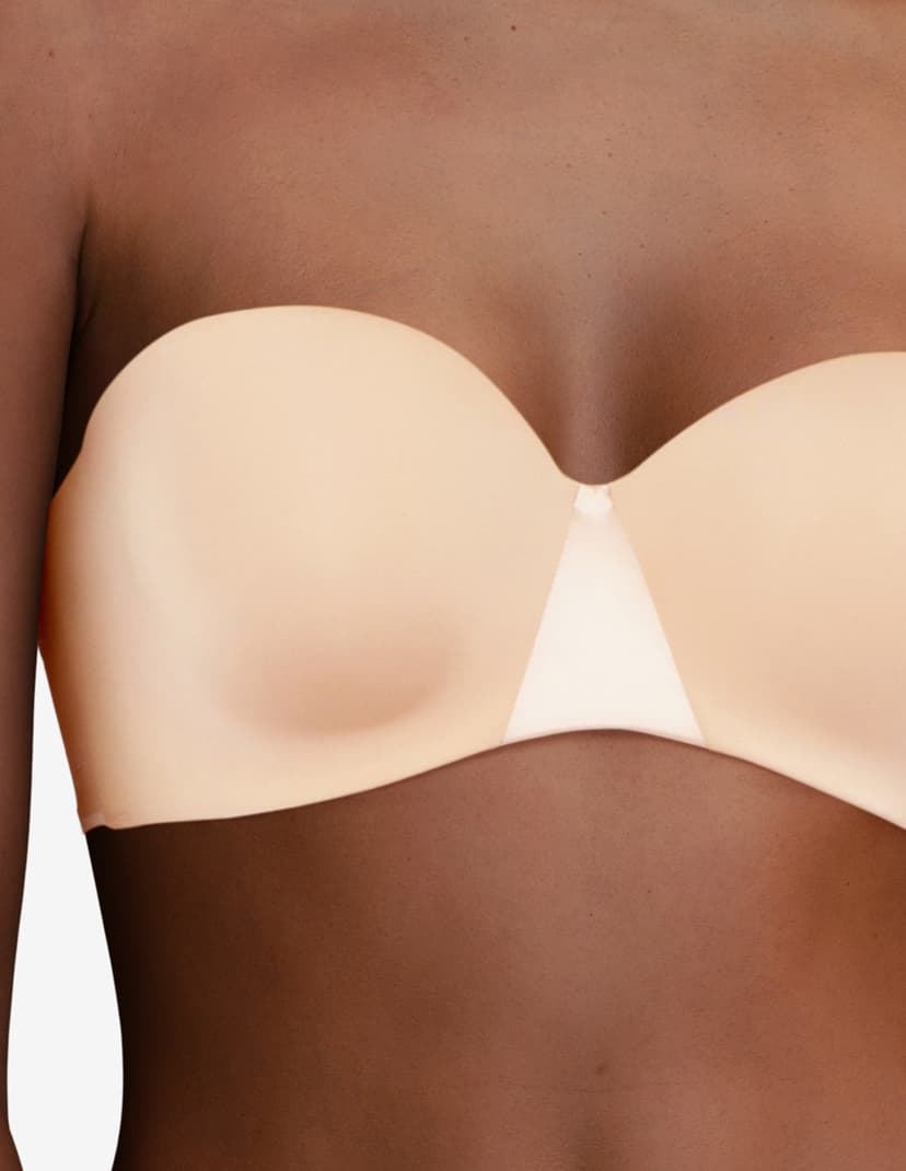 Biustonosz balkonetka essential Chantelle beżowy 3
