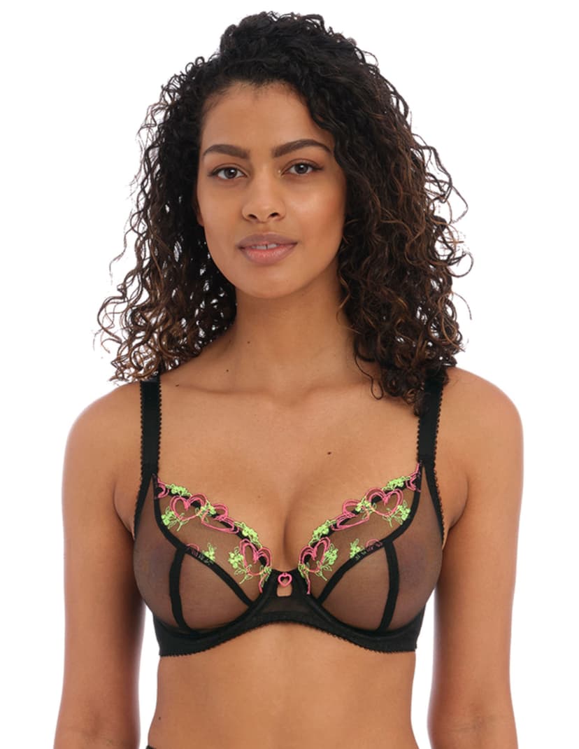 Biustonosz miękki loveland plunge Freya Black 2