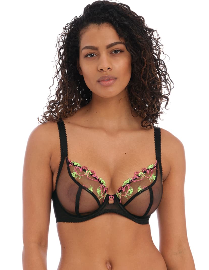 Biustonosz miękki loveland plunge Freya Black 4