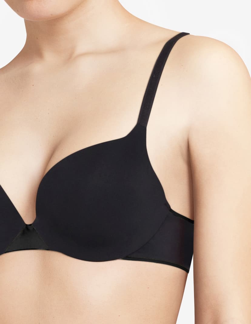 Biustonosz push-up essential Chantelle czarny 3