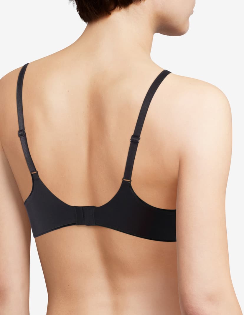 Biustonosz push-up essential Chantelle czarny 4