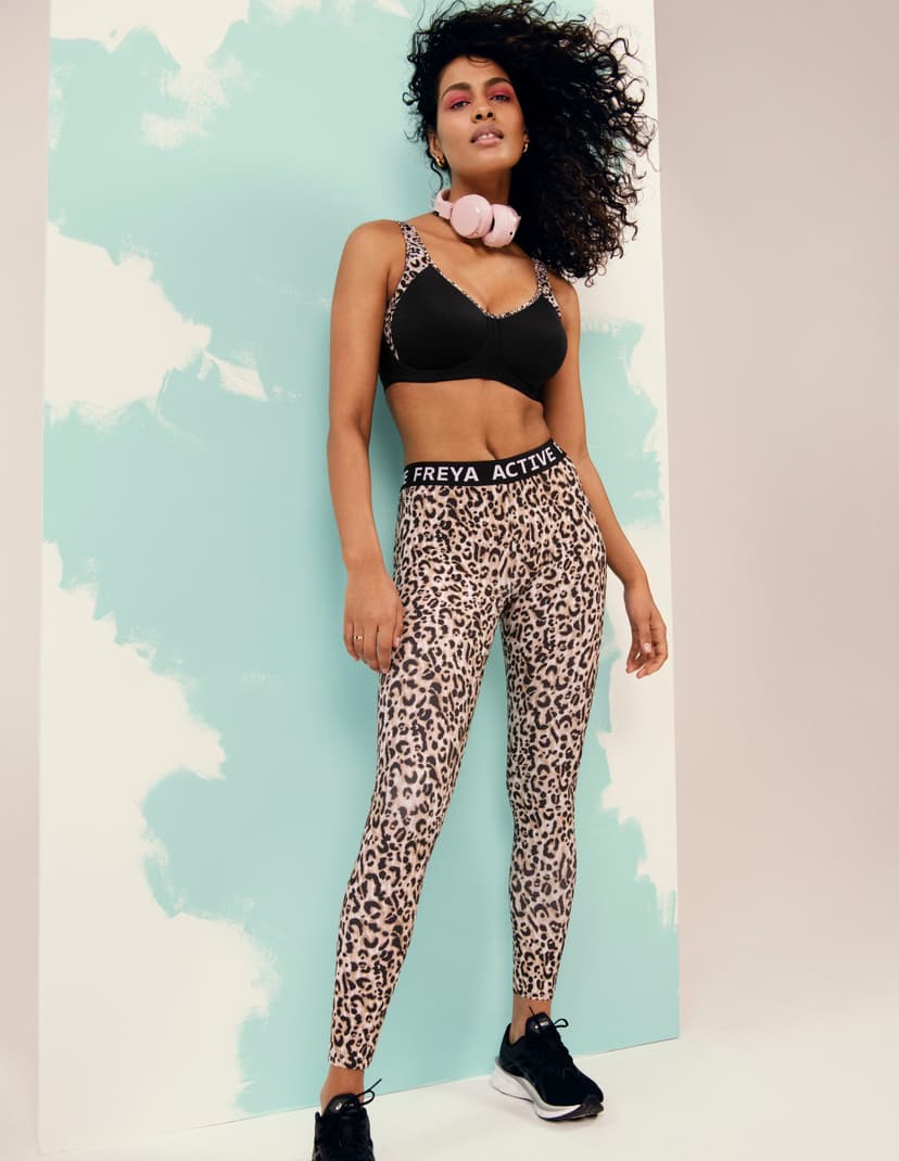Legginsy power sculpt 2.0 Freya czarno-złoty 1