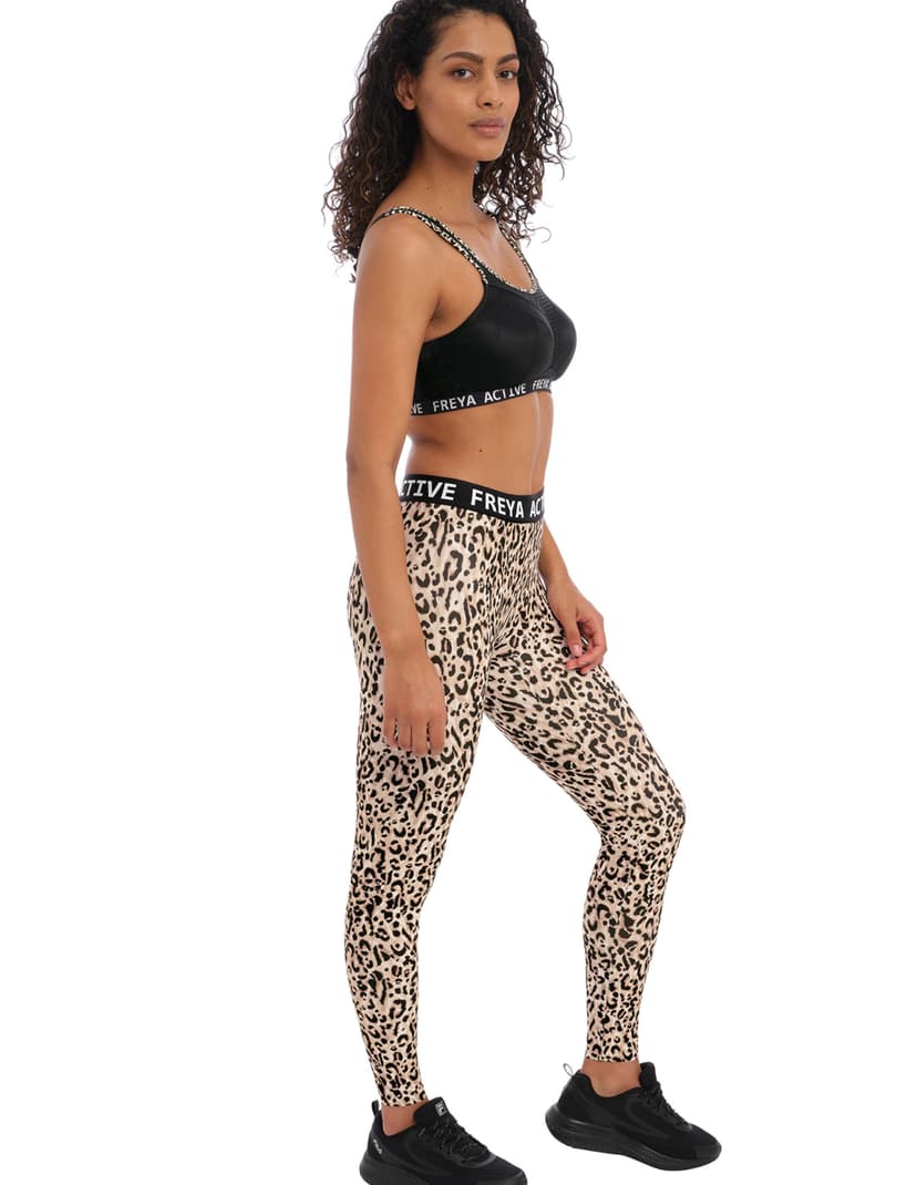 Legginsy power sculpt 2.0 Freya czarno-złoty 2