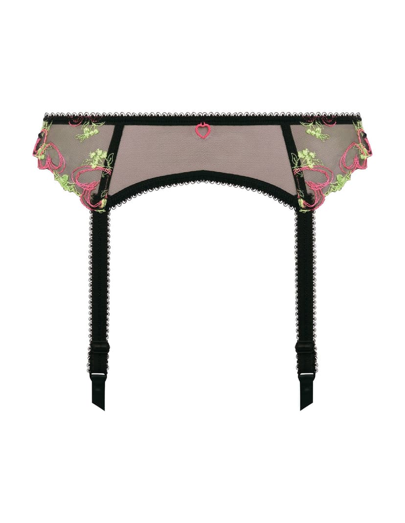 Pas do pończoch loveland Freya Black 5
