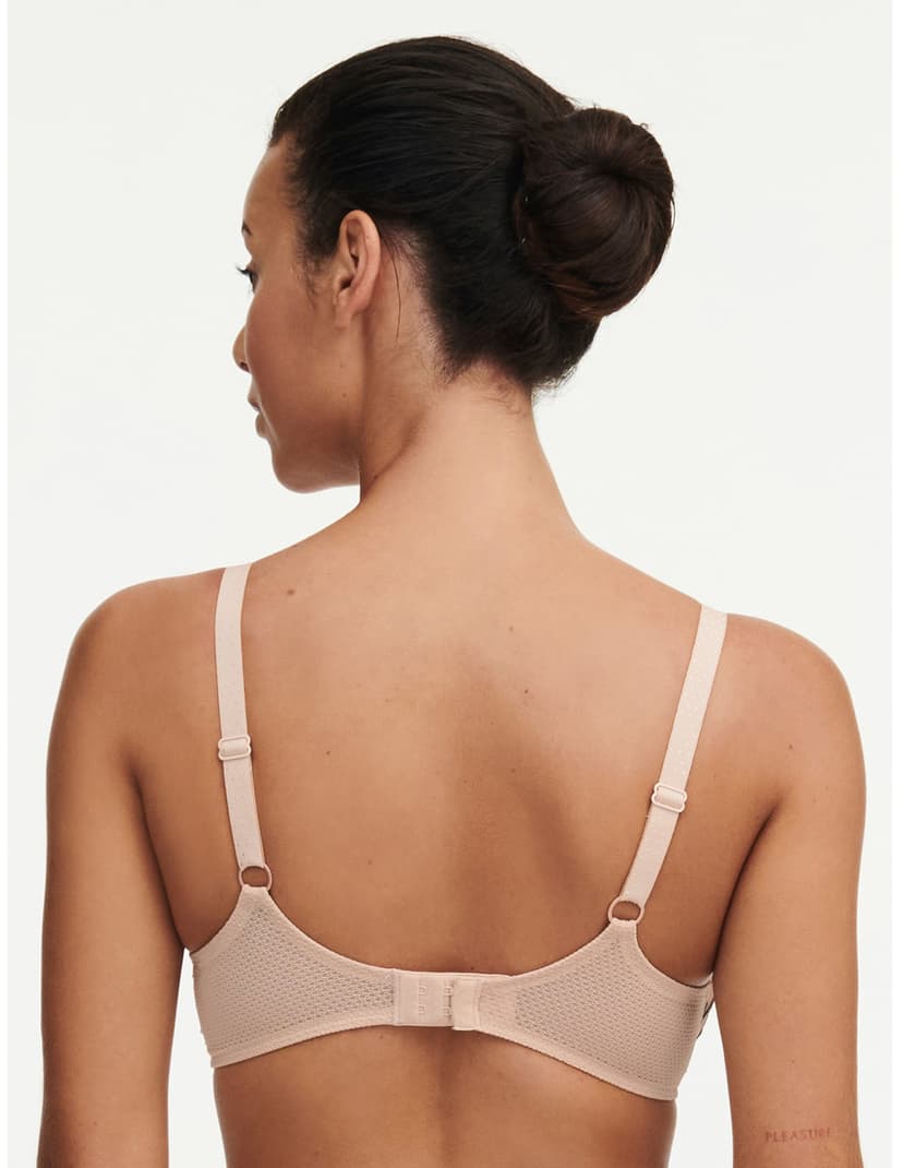 Biustonosz Plunge Fleurs Signature Chantelle czarno-złoty 2