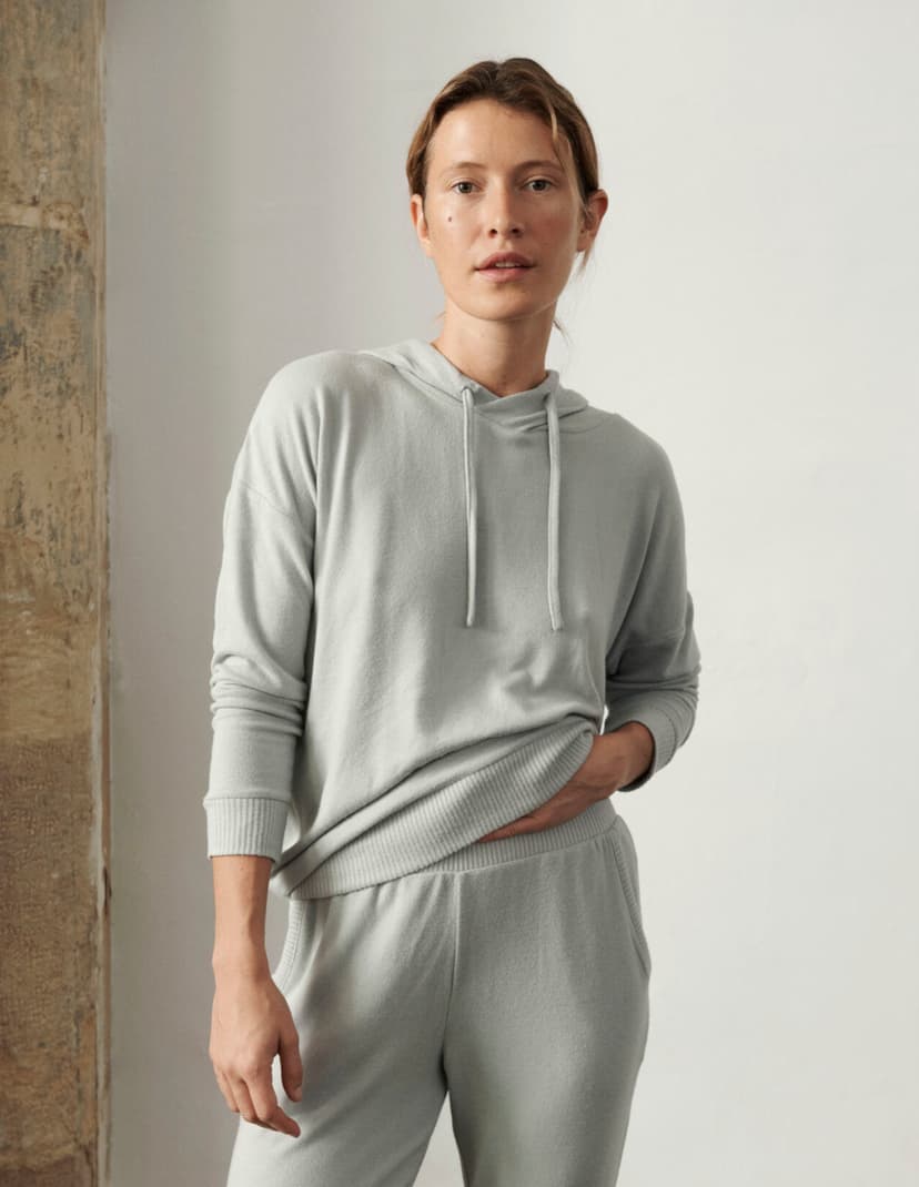 Bluza dresowa midnight flowers Femilet szary 1