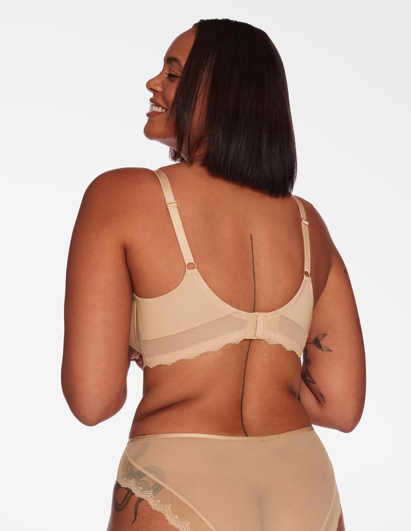 Padded bra Tess gold 2