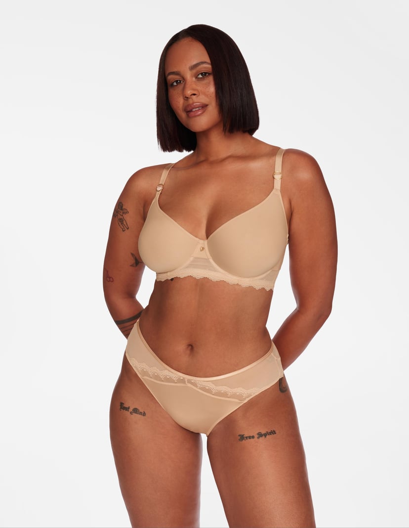 Padded bra Tess gold 5