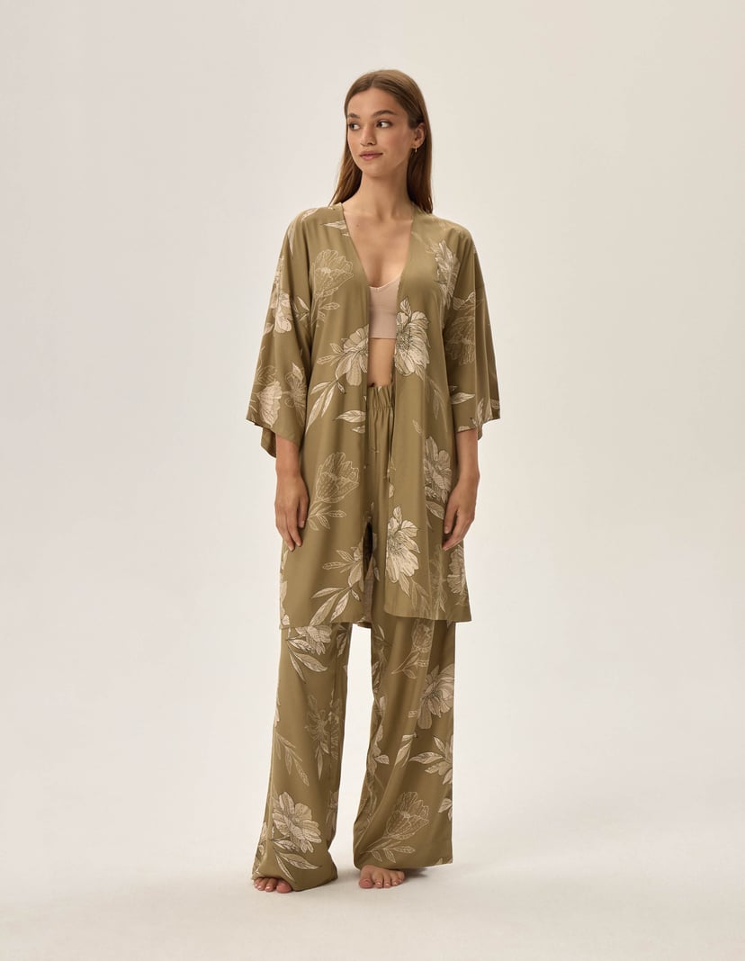 Robe Fleur Green 1