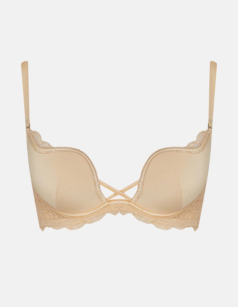 Push-up bra Delis brown 8