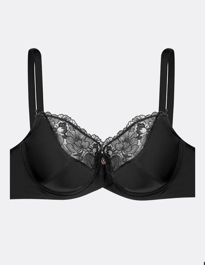 Semi-Padded Bra Bethany Black 6