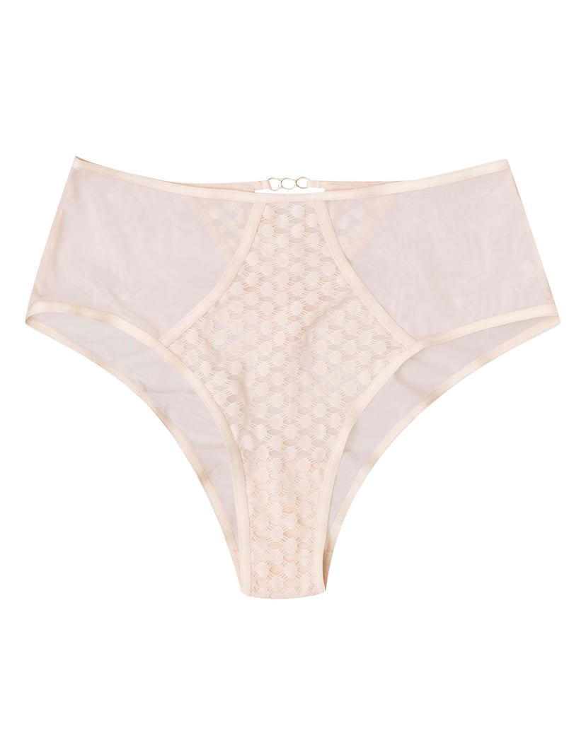 High-waisted panties Ohara Ecru 4