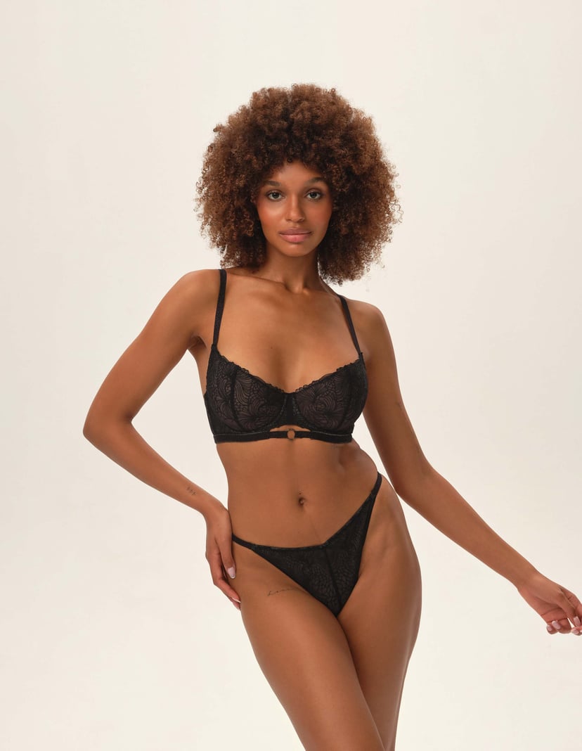 Soft bra Ombre Black 2