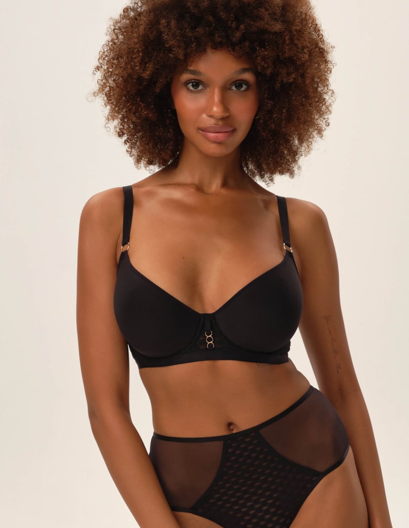 Padded bra Ohara Black 1